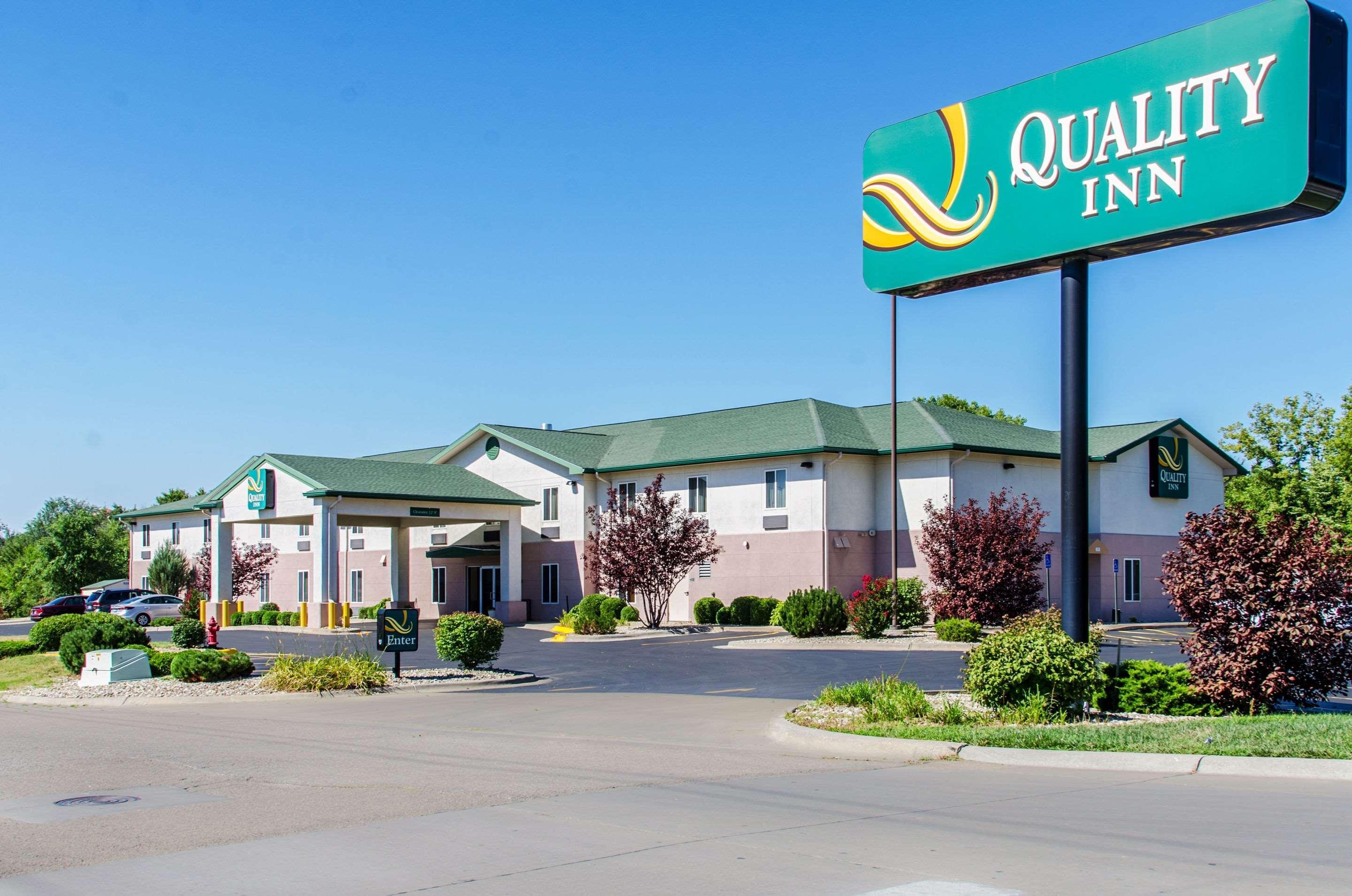 Quality Inn Junction City Near Fort Riley Eksteriør bilde